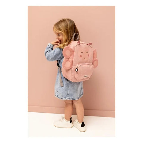 Trixie - School Essential Set -  Backpack 12-Inch/7.5L + Stainless Steel Bottle 500ml - Mrs. Butterfly