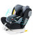 MOON GYRO Baby Car Seat for Child Group 0+/1/2/3 (0-36 kg/0-12 Year) ISOFIX+ Top Tether Rotation 360° - Black