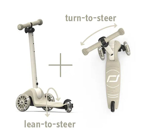 Scoot & Ride Highwaykick 3S LED Ash