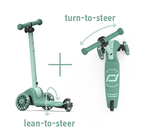 Scoot & Ride Highwaykick 3S LED Forest
