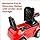 MOON Zippy Ride on Sports Car for Boys and Girls, 12-36 Months – Red