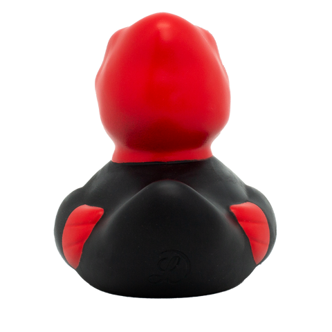 Black Spidy Duck, red
