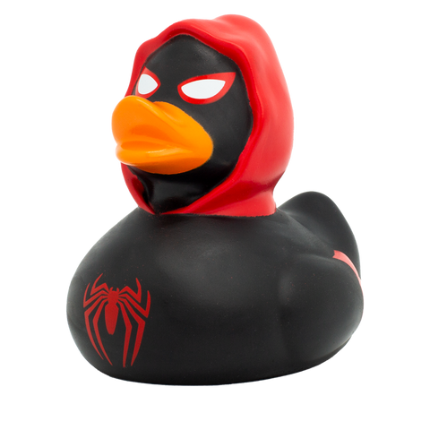 Black Spidy Duck, red