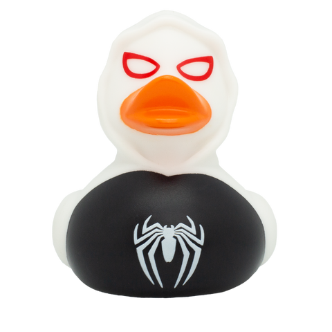 Black Spidy Duck, white