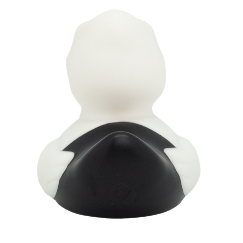 Black Spidy Duck, white