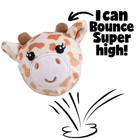 Safari Animals Bouncy Plushies Sensory Toys