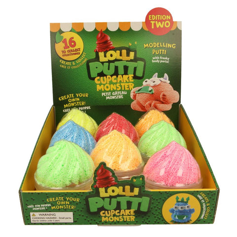 LOLLIPUTTI Edition II Monster Cupcakes assorted colours