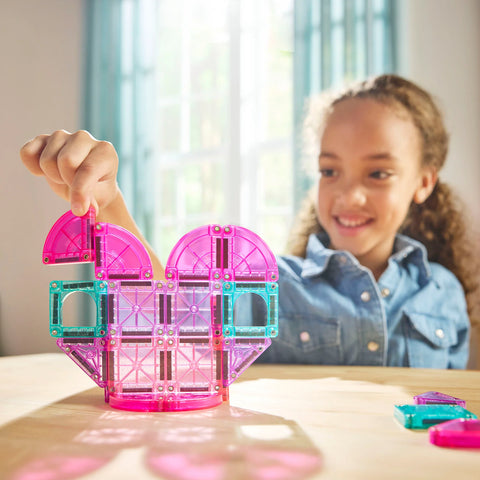 MAGNA-TILES® - microMAGS Heart to Heart 26 Piece Travel Set