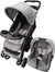 MOON Aria Baby Stroller 2-in-1 Travel System + Detachable Carrier Car Seat -Dark Grey