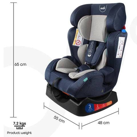 MOON Sumo Baby/Infant Car seat , Navy Blue