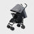 MOON Neo Plus Light Weight Travel Stroller,Black + Grey dots