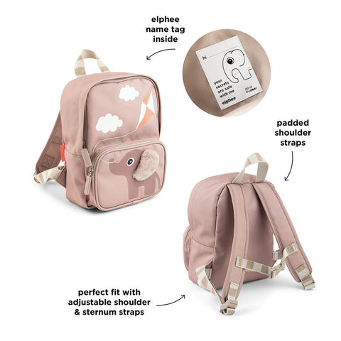 Kids Canvas Backpack Elphee Powder