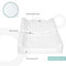 MOON  4 Sided Waterproof Diaper Changing Pad, 80Cm With Easy To Clean Cover Safety Strap, Fits All Standard Changing Tables/Dresser Tops