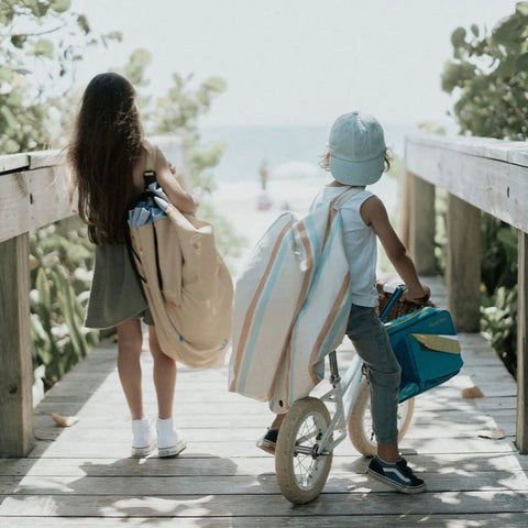 Play&Go - Outdoor Mokka Stripes