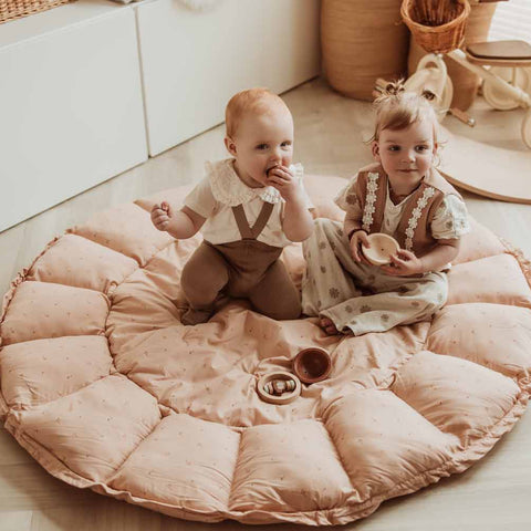 Play&Go - Organic Bloom Fleuri Printed Baby Playmat