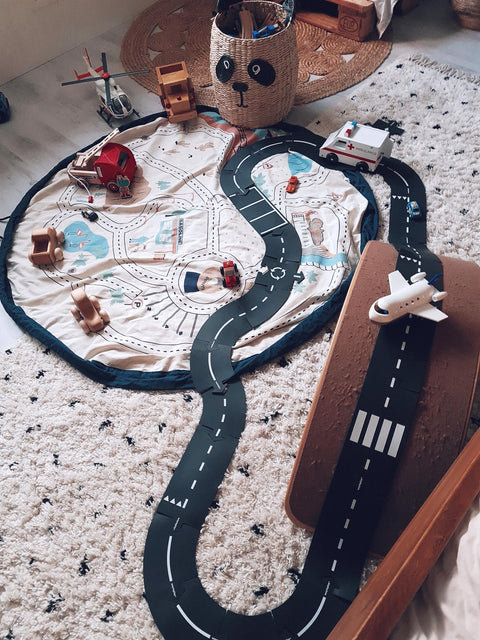 Play and Go - Playmat and Storage bag - L.A. Road map