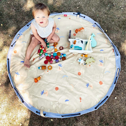 Play&Go - Outdoor Mokka Stripes