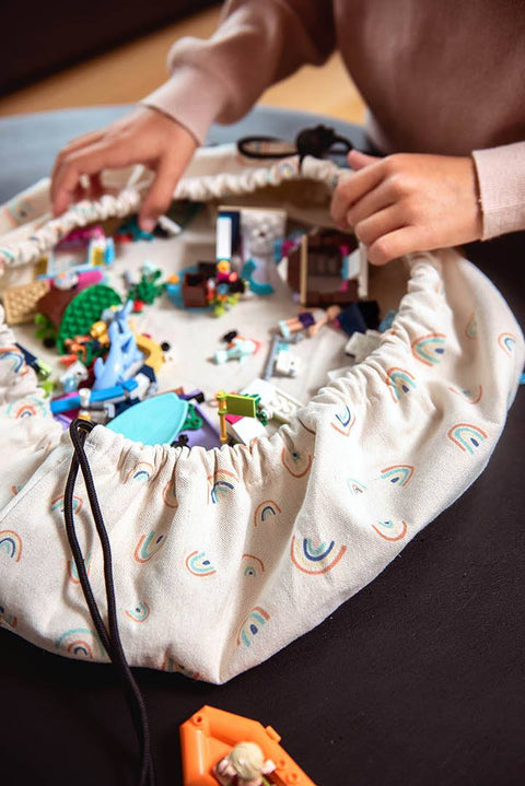 Play&Go - Playmat and Storage Bag - Rainbows