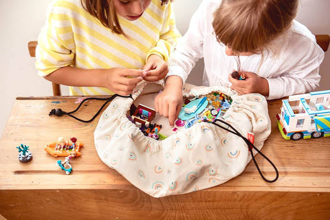 Play&Go - Playmat and Storage Bag - Rainbows