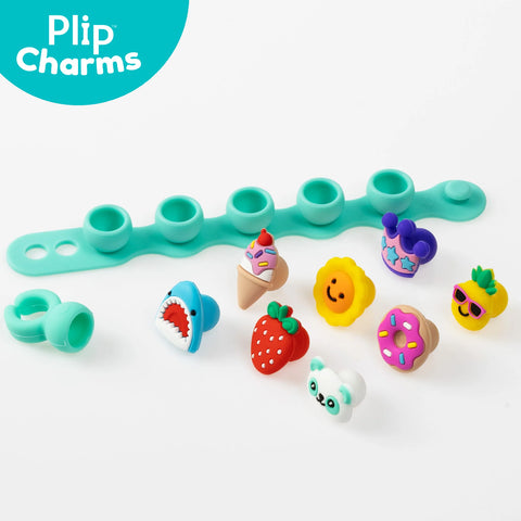 Fat Brain Toys Plip Charms Assortment - Clip-On Sensory Fidget Charm - 1 pack random color