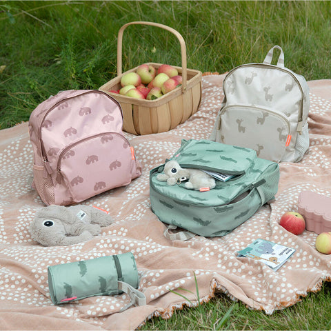 Kids Backpack Croco Green