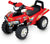 MOON Blaze Quad Bike for Kids - ATV Design for 12 Months+ boys/Girls - Red