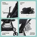 MOON 360 stroller-Black