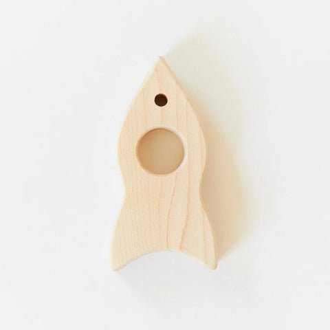Sarah's Silk Wooden Rocket Ship