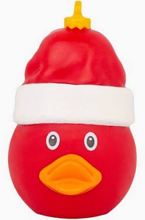 Lilalu Red Xmasball Duck Red Small
