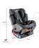 MOON Sumo Baby/Infant Car seat suitable from Birth to 6 Years-(Group(0,1,2) (0-25 Kg) Ash Grey