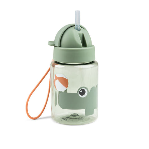 Straw Bottle Playground Green