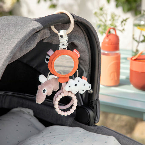 To Go Activity Mirror Happy Clouds Papaya