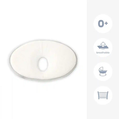 Doomoo Basics Baby Pillow White