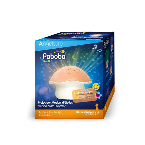Pabobo Projector Mushroom Pink (Musical)