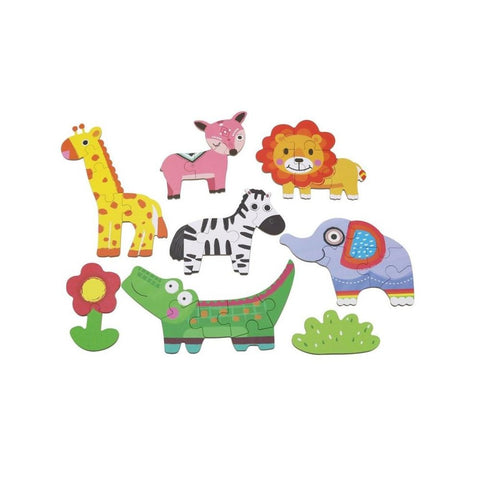 My First Puzzle 6 In A Box Jungle