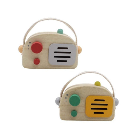 Wooden Radio Music Box - Spring Song