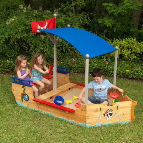 Kidkraft Pirate Sandboat - www.toybox.ae