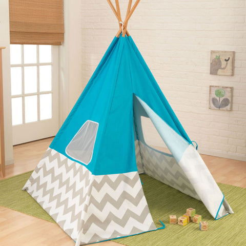 Turquoise Teepee Tents - www.toybox.ae