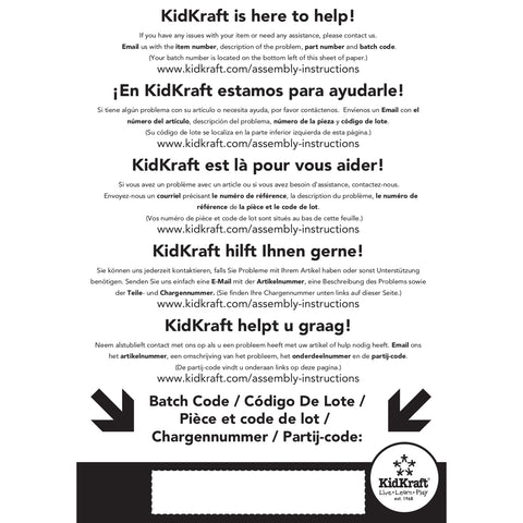 Kidkraft Outdoor Table/Bench Set - Oatmeal & White Stripe - www.toybox.ae