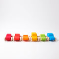 Grimm's Colored Wooden Cars - www.toybox.ae