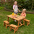 Kidkraft Outdoor Picnic Table Set - Amber - www.toybox.ae