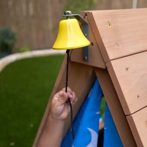 Kidkraft A-Frame Hideaway & Climber - www.toybox.ae