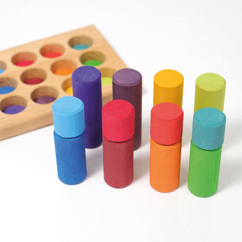 Stacking Game Small Rainbow - www.toybox.ae