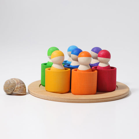Grimm's Seven Friends in Bowls - www.toybox.ae