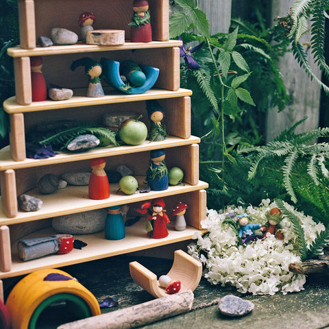 Grimm's Natural Semi Circles - www.toybox.ae