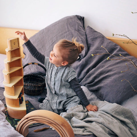 Grimm's Natural Semi Circles - www.toybox.ae