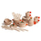 Large Set of Natural Dishes - www.toybox.ae