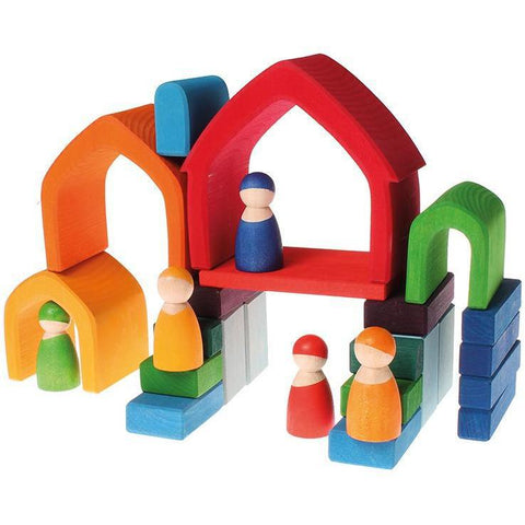 Grimm's Colorful house - www.toybox.ae