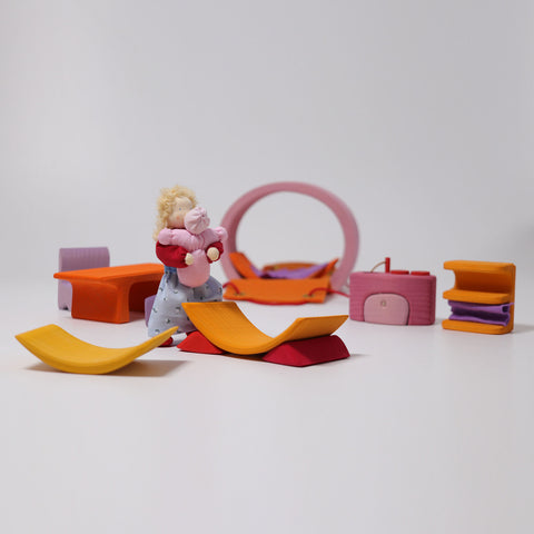Pink-Orange Mobile - www.toybox.ae