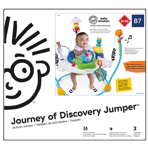 Baby Einstein Journey of Discovery Jumper Activity Center with Lights and Melodies
